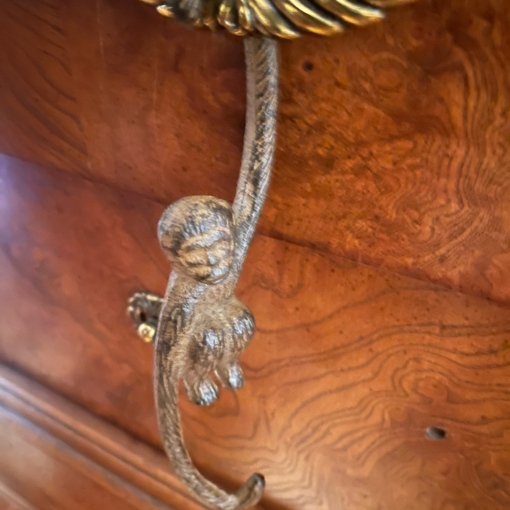 Brown Monkey Dresser Hooks - Picture 3 of 3